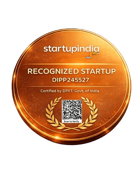 Startup India recognized startup badge