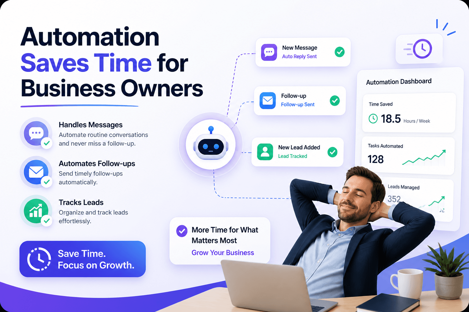 How Automation Saves Time for Business Owners
