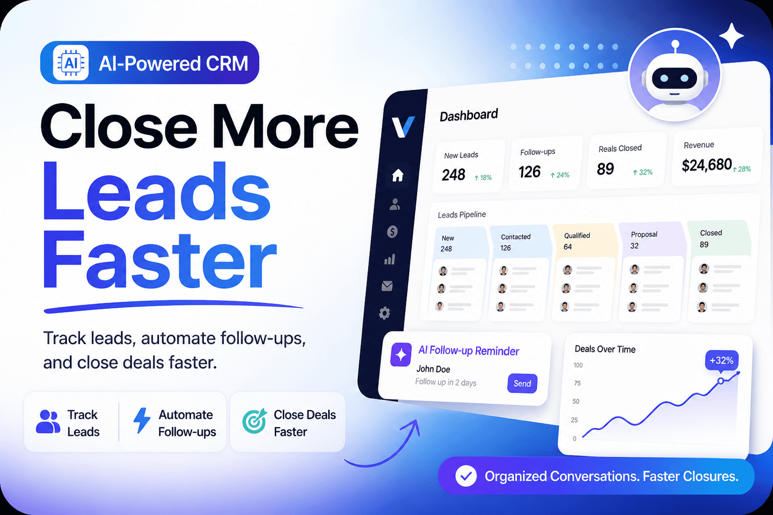 How AI CRM Helps You Close More Leads Faster